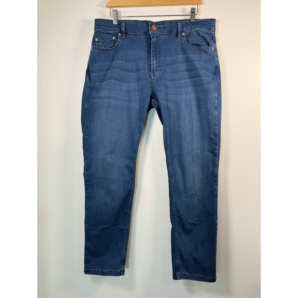 Mugsy Lake Shores Jeans Mens Fits 36x29 Blue FLX3NLA Stretch Denim EUC